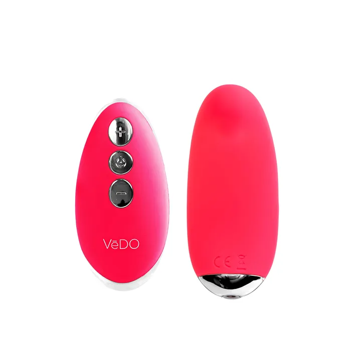 Vibrators VeDO Niki Rechargeable Flexible Magnetic Panty Vibe Pink