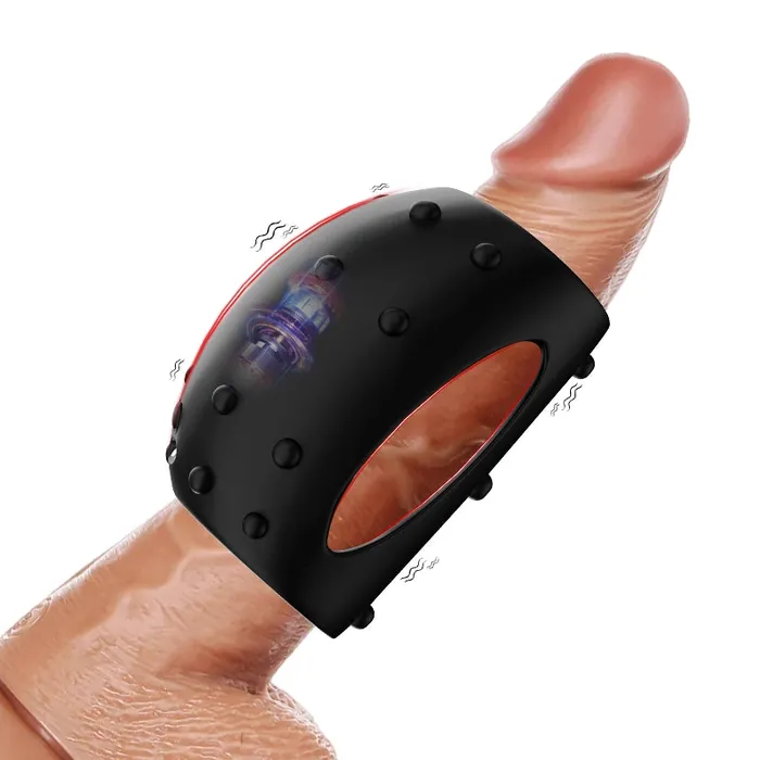 Wearable Vibrating Penis Ring with 10 Modes Lovetoyshub Male Sex Toys