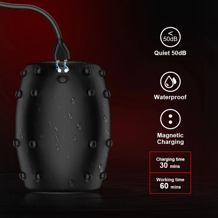 Wearable Vibrating Penis Ring with 10 Modes | Lovetoyshub Male Sex Toys