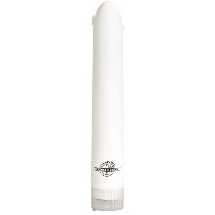 White Nights 7 Inch Vibrator - White | Doc Johnson Anal
