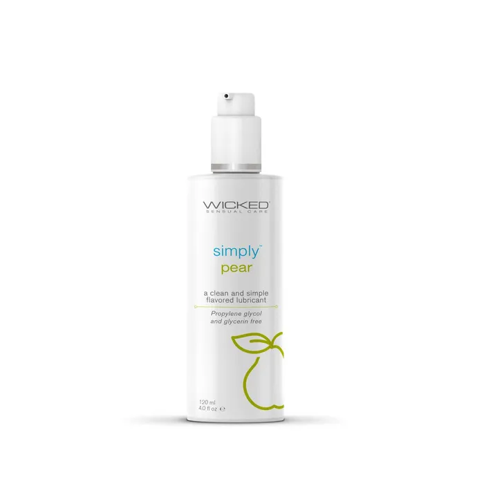 Wicked Lubes Vibrators Wicked Simply Pear 4 Oz