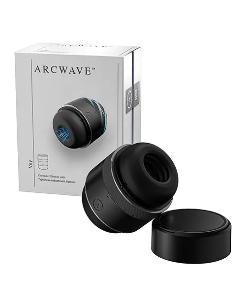Wow Tech Male Sex Toys Arcwave Voy Compact Stroker Black