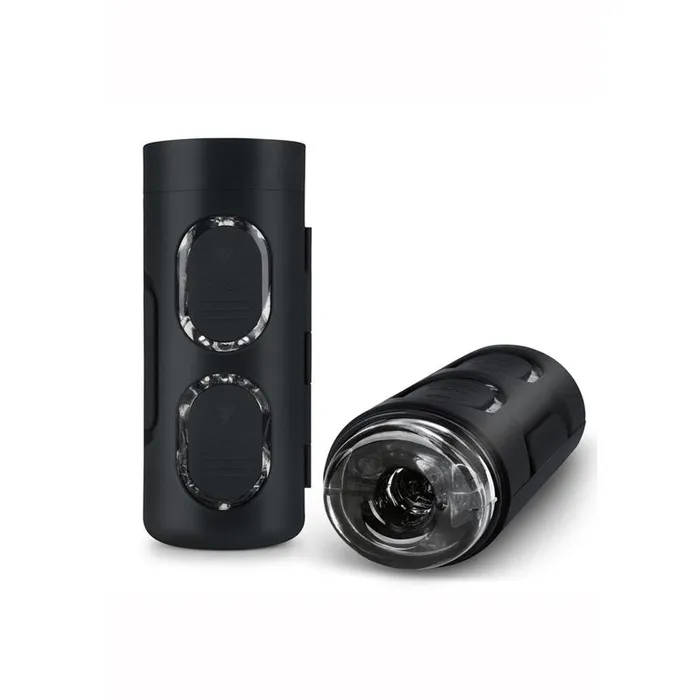 Zolo Male Sex Toys | Zolo Strokemeister - Black Squeezable Masturbator Zolo Male Sex Toys | Zolo Strokemeister - Black Squeezable Masturbator