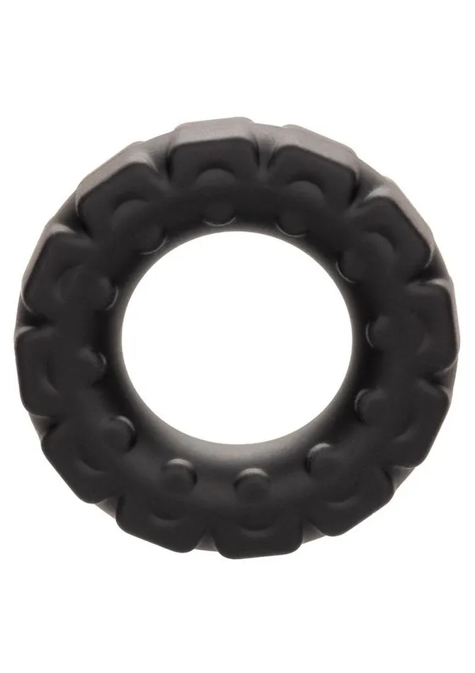 Alpha Liquid Silicone Prolong Tread Cock Ring Alpha Male Sex Toys