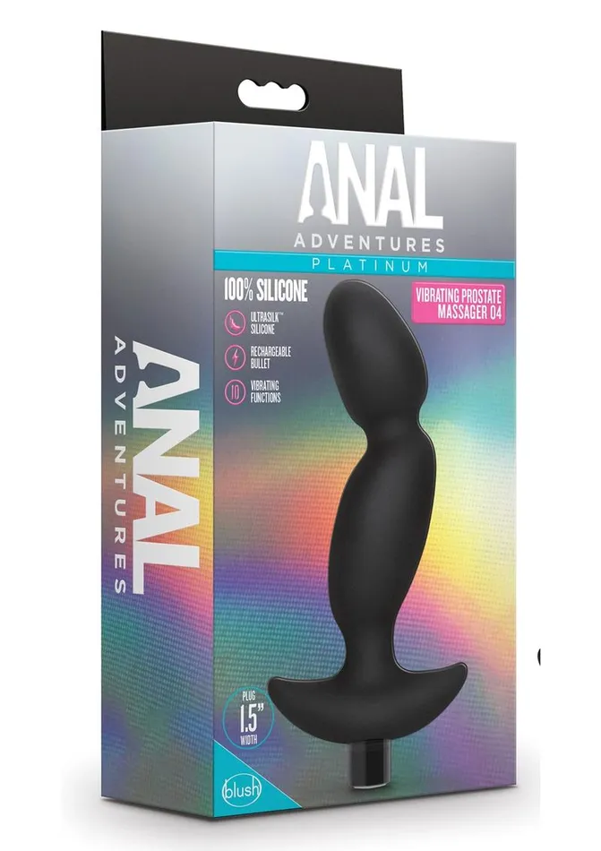 Anal Adventures Platinum Silicone Rechargeable Vibrating Prostate Massager 04 Anal Adventures Male Sex Toys Anal Adventures Platinum Silicone Rechargeable Vibrating Prostate Massager 04 Anal Adventures Male Sex Toys