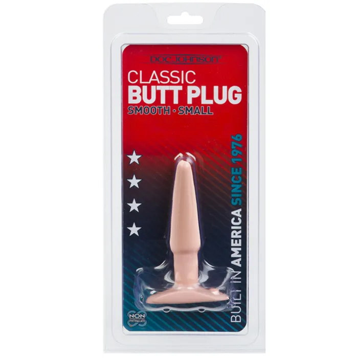 Anal Doc Johnson Doc Johnson Small Butt Plug Flesh
