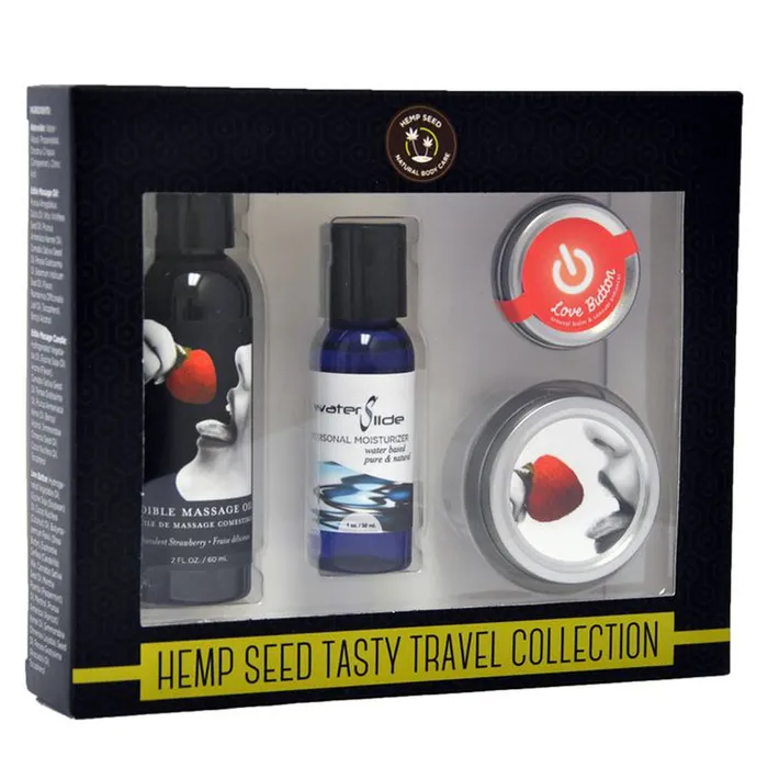 Anal Earthly Body Earthly Body Tasty Travels Set Strawberry