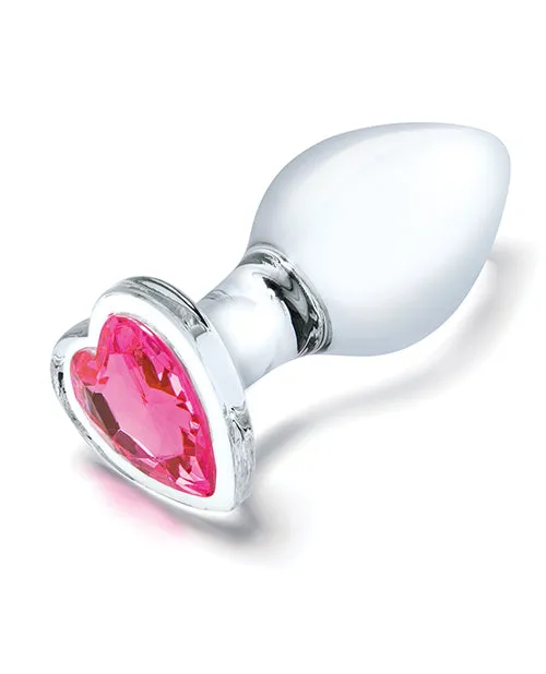 Anal Electric Eel INC Glas 3 pc Heart Jewel Glass Anal Training Kit