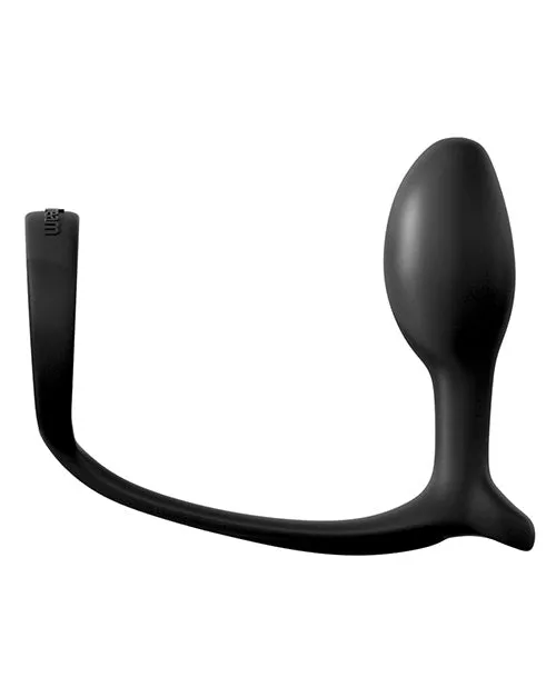 Anal Pipedream Products Anal Fantasy AssGasm Cockring Beginners Plug Black