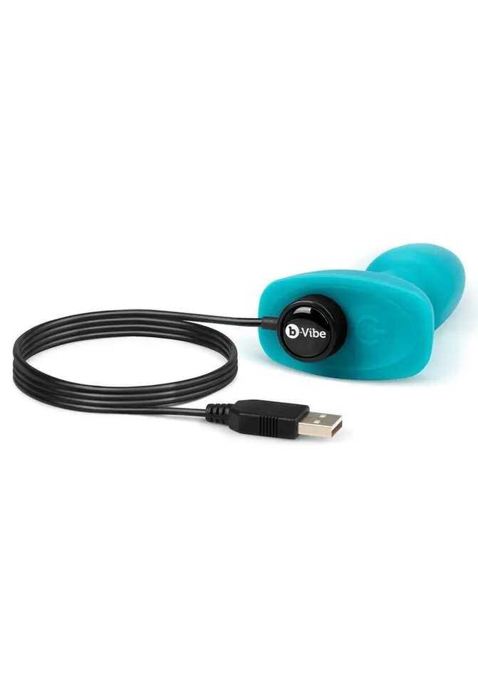 bVibe BVibe Rimming Petite Rechargeable Silicone Anal Plug with Remote Control Male Sex Toys bVibe BVibe Rimming Petite Rechargeable Silicone Anal Plug with Remote Control Male Sex Toys