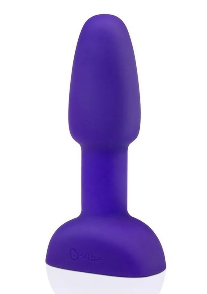 bVibe BVibe Rimming Petite Rechargeable Silicone Anal Plug with Remote Control Male Sex Toys bVibe BVibe Rimming Petite Rechargeable Silicone Anal Plug with Remote Control Male Sex Toys