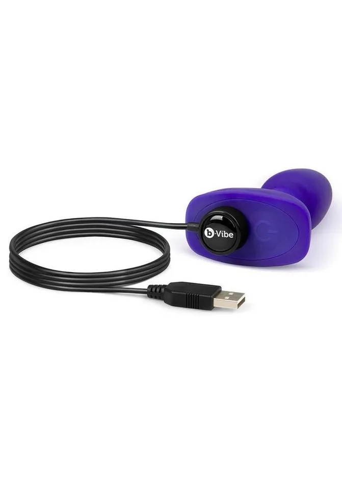 bVibe BVibe Rimming Petite Rechargeable Silicone Anal Plug with Remote Control Male Sex Toys bVibe BVibe Rimming Petite Rechargeable Silicone Anal Plug with Remote Control Male Sex Toys