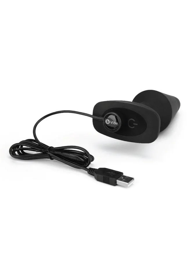 BVibe Rimming Plug XL Rechargeable Silicone Anal Plug bVibe Anal