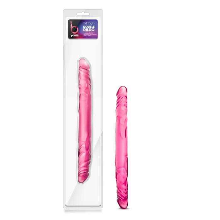 B Yours 14 Double Dildo Pink Blush Novelties Dildos