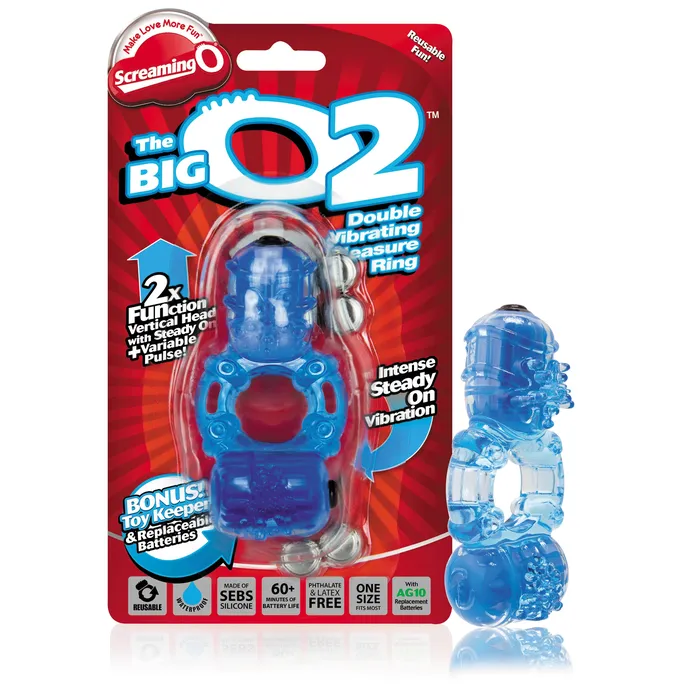 Big O 2 Blue Each Screaming O Vibrators