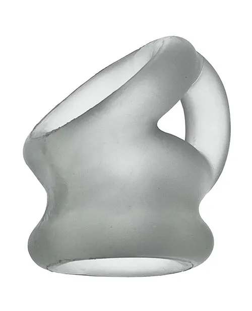 Blue Ox Designs LLCDba Oxballs Dildos Oxballs Tri Squeeze Cocksling Ballstretcher Clear Ice