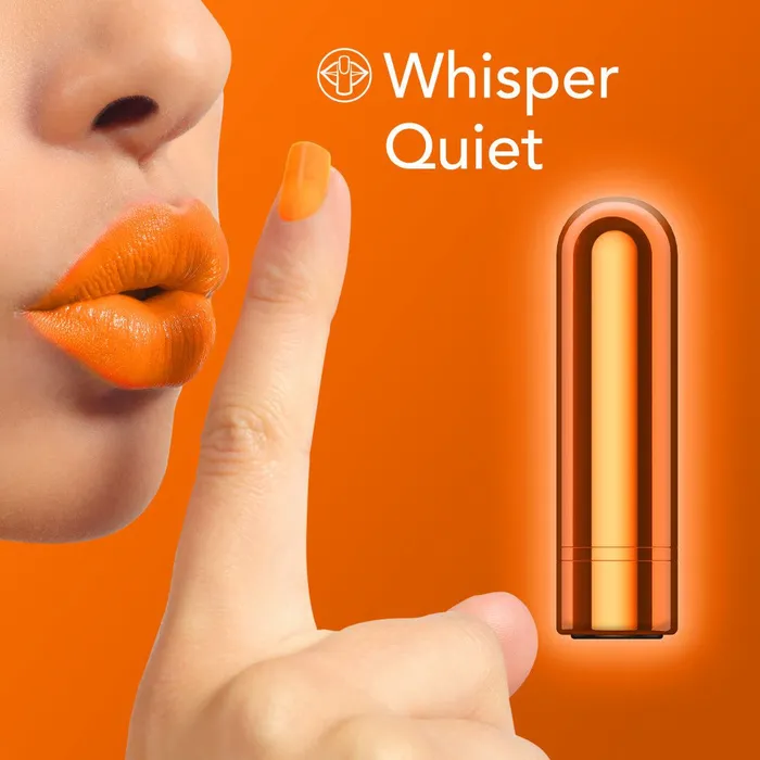 Blush Novelties Female Sex Toys Kool Vibes USB Rechargeable Mini Bullet Tangerine Orange 64 cm Blush Novelties Female Sex Toys Kool Vibes USB Rechargeable Mini Bullet Tangerine Orange 64 cm