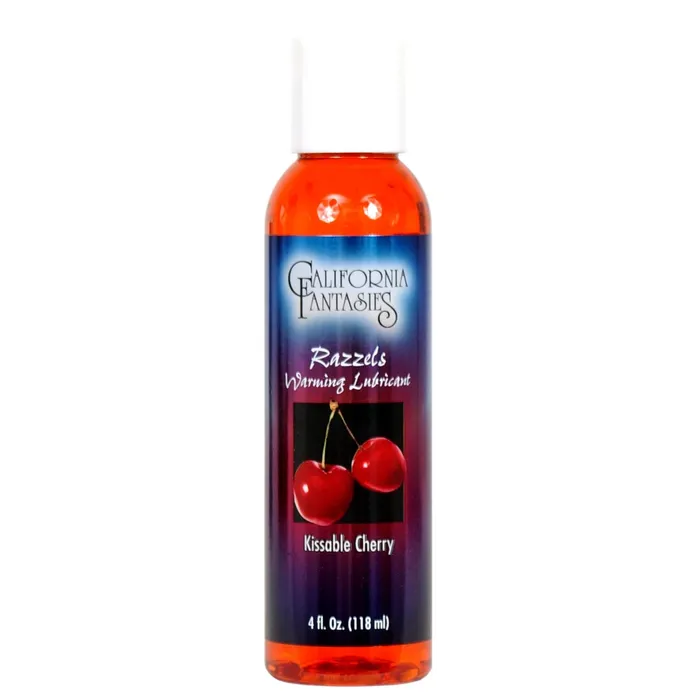 Blush Novelties Lubricants Razzels Warming Lubricant 4 oz Kissable Cherry