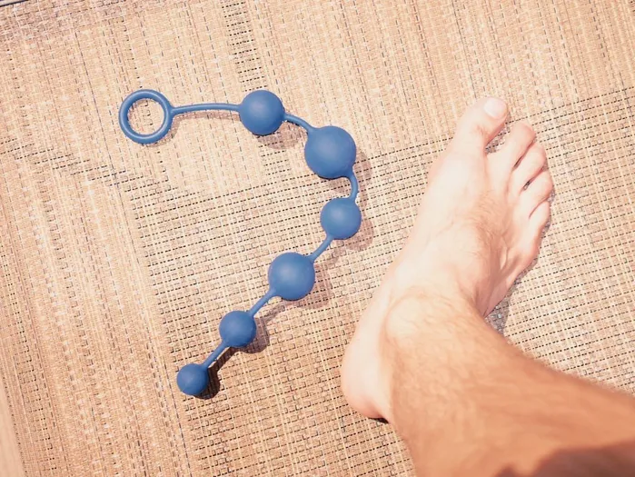 Blush Performance 16 Inch Silicone Anal Beads Blush Novelties Anal