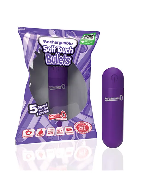 Bushman Products Vibrators Screaming O Soft Touch Rechargeable Bullets