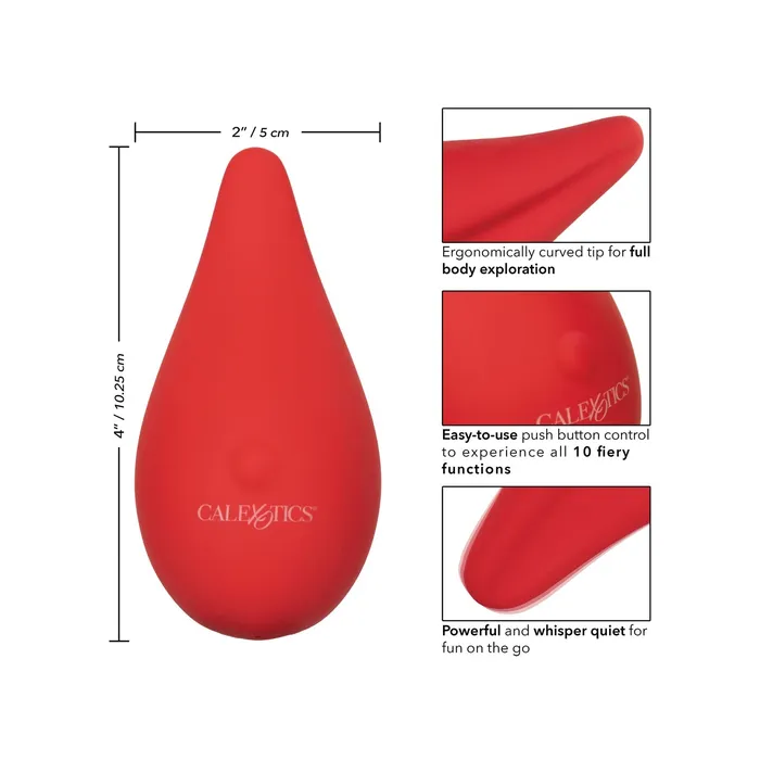 CalExotics Vibrators Red Hot Flicker