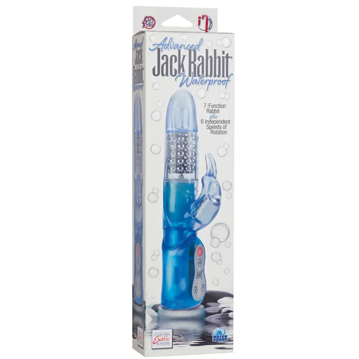 California Exotic Advanced Waterproof Jack Rabbit Blue California Exotic Vibrators