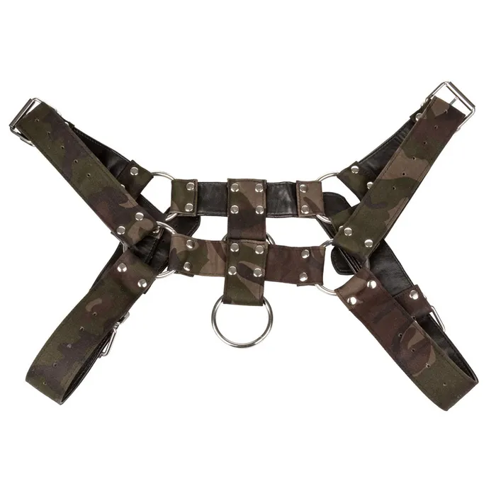California Exotic Colt Camo Chest Harness Female Sex Toys