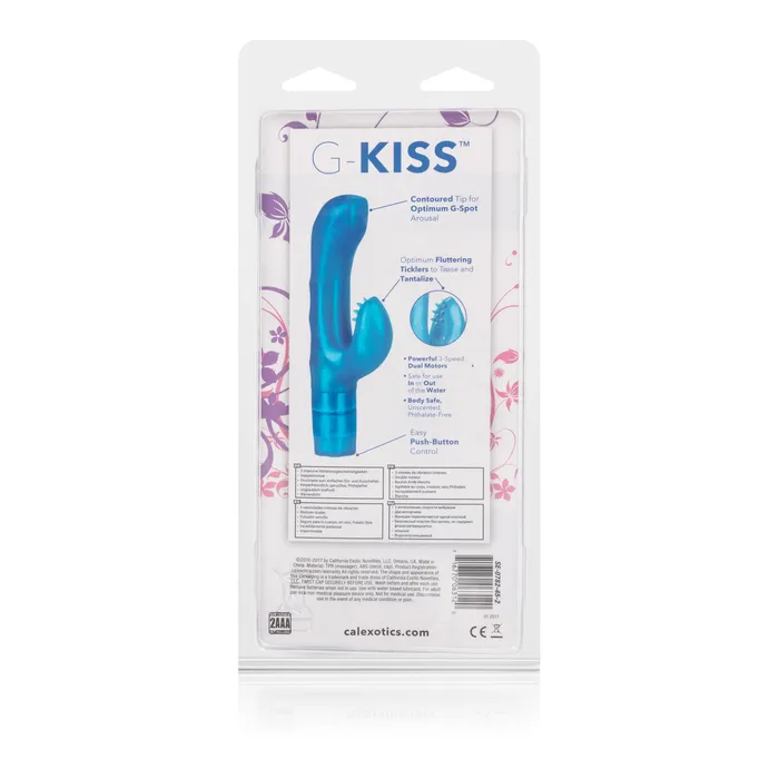 California Exotic GKiss Vibe Blue Vibrators