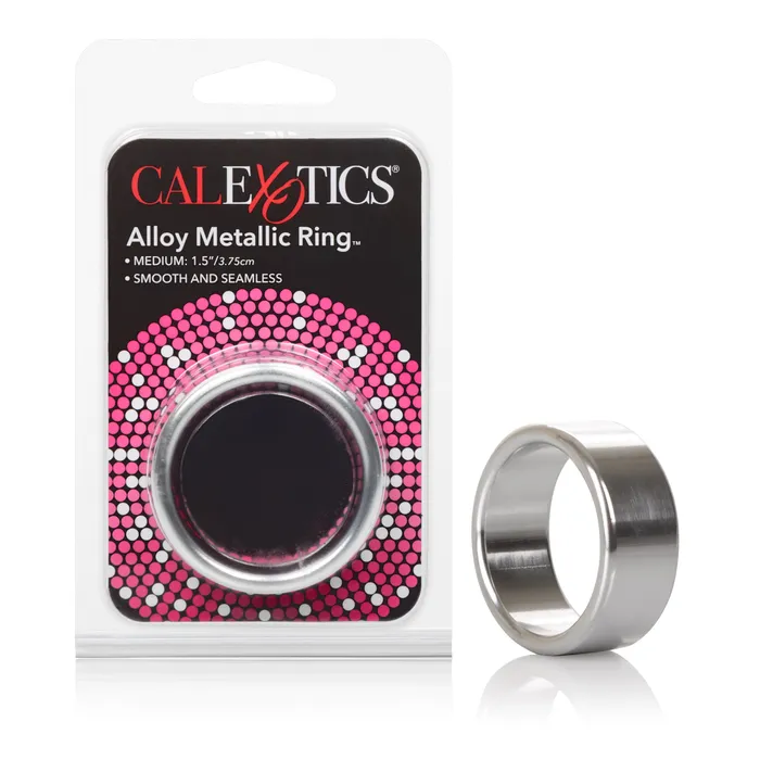 California Exotic Male Sex Toys Alloy Metallic Ring Medium