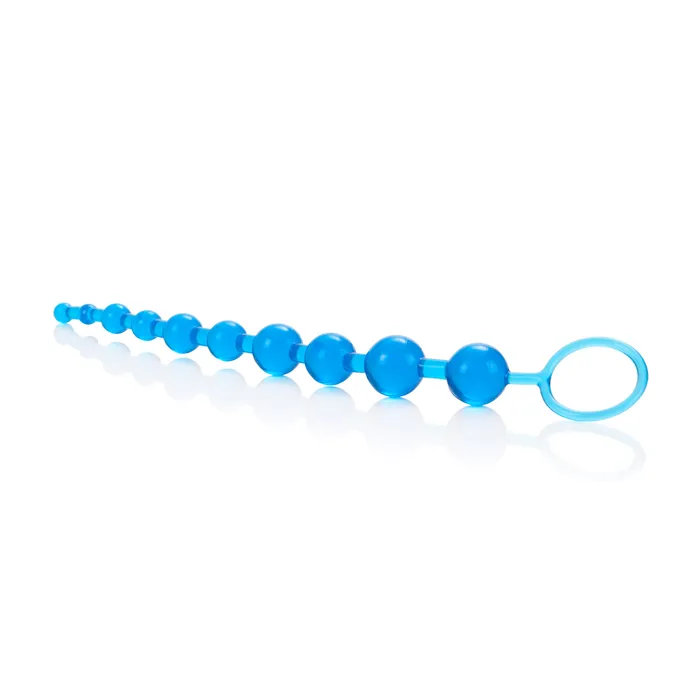 California Exotic Vibrators X10 Beads Blue