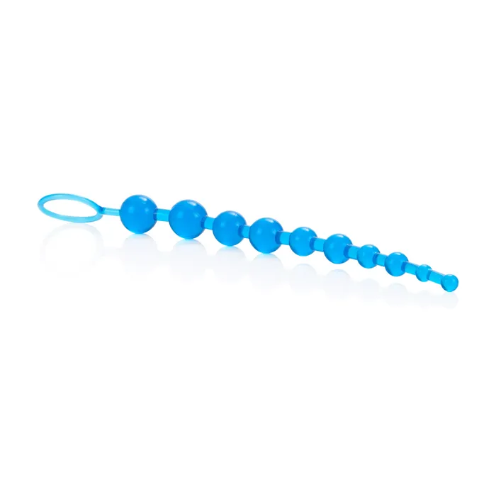 California Exotic Vibrators X10 Beads Blue