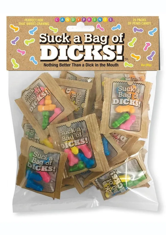 Candyprints Candy Anal Candyprints Suck A Bag Of Dicks Assorted Flavors