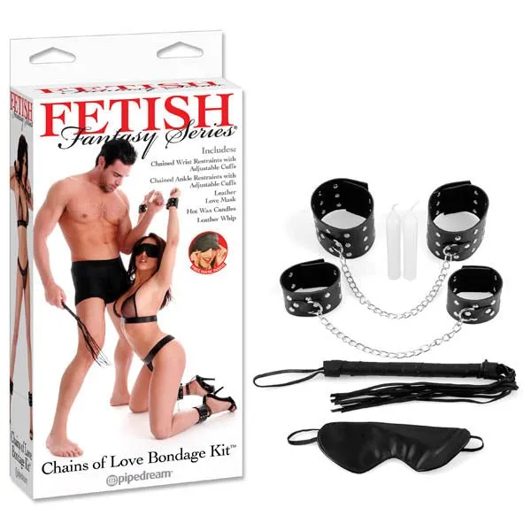 Couples Fetish Fantasy Series Chains Of Love Bondage Kit 5 Piece Set Pipedream Couples Fetish Fantasy Series Chains Of Love Bondage Kit 5 Piece Set Pipedream