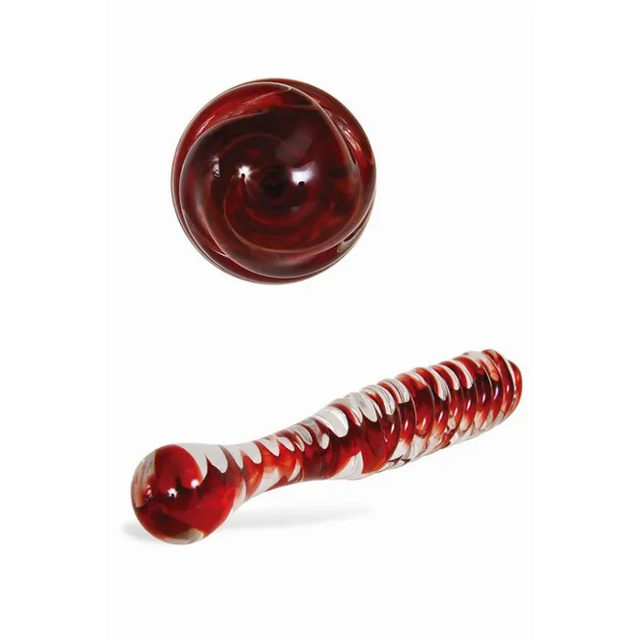 Dildos Adam Eve Adam Eve Sweetheart Swirl Glass Dildo ClearRed 22 cm Dildos Adam Eve Adam Eve Sweetheart Swirl Glass Dildo ClearRed 22 cm