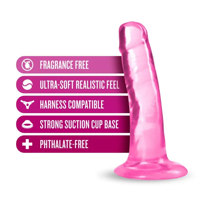 Dildos Blush Novelties B Yours Plus Hard N Happy Pink Pink 14 cm 55 Dong Dildos Blush Novelties B Yours Plus Hard N Happy Pink Pink 14 cm 55 Dong