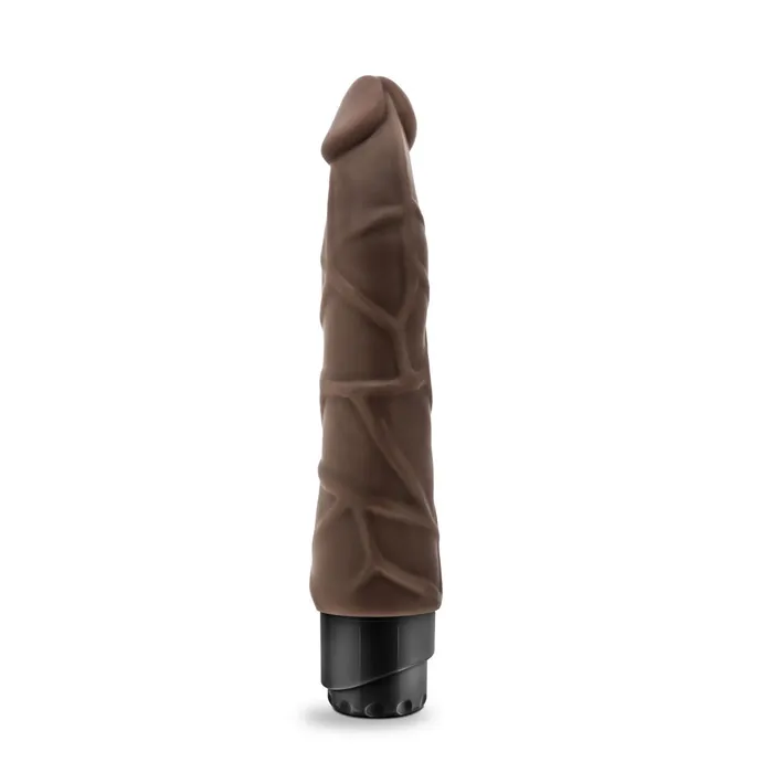 Dildos Blush Novelties Dr Skin Cock Vibe 1 9 Inch Vibrating Cock Chocolate