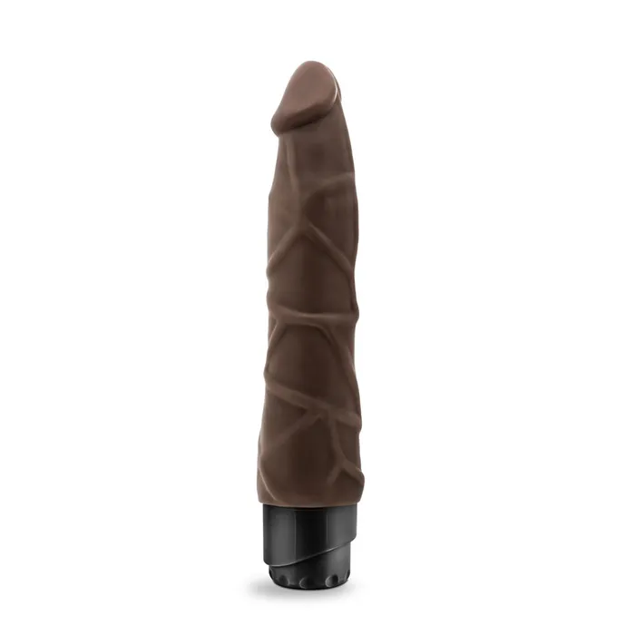 Dildos Blush Novelties Dr Skin Cock Vibe 1 9 Inch Vibrating Cock Chocolate