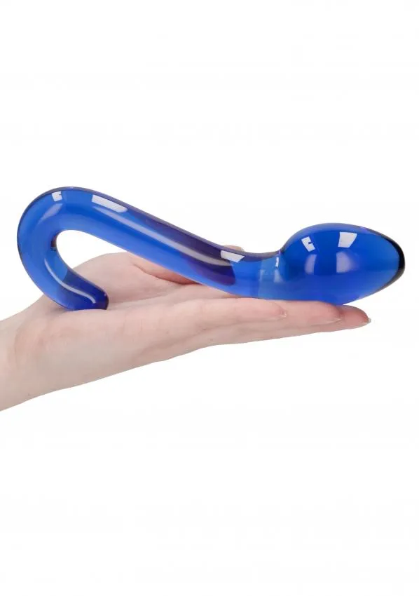 Dildos Shots Champ GSpot Glass Dildo by Chrystalino