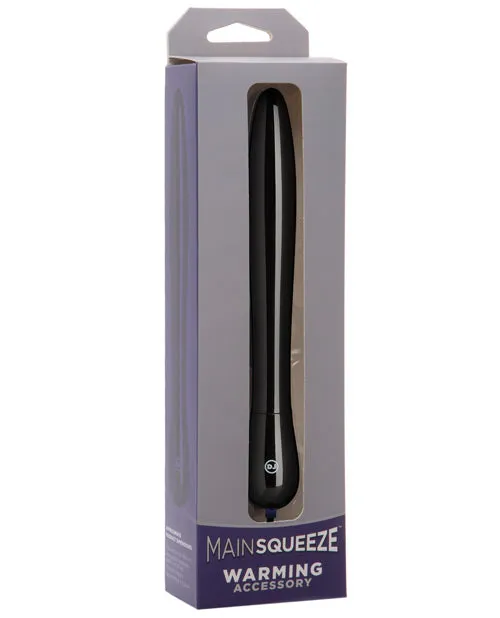 Doc Johnson Anal Main Squeeze Warming Accessory Black
