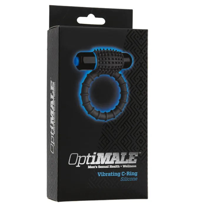 Doc Johnson Male Sex Toys Doc Johnson OptiMALE Vibrating CRing Slate