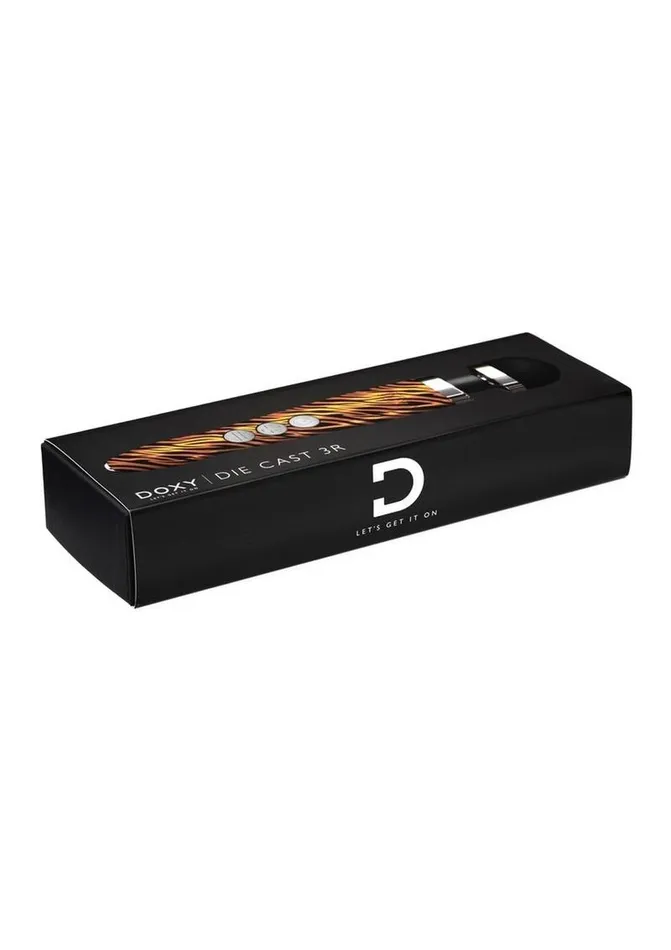 Doxy Doxy Die Cast 3RWand Rechargeable Vibrating Body Massager Female Sex Toys