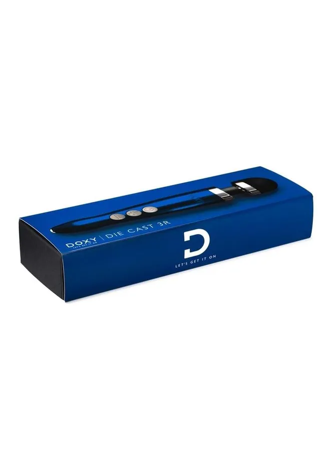 Doxy Doxy Die Cast 3RWand Rechargeable Vibrating Body Massager Female Sex Toys