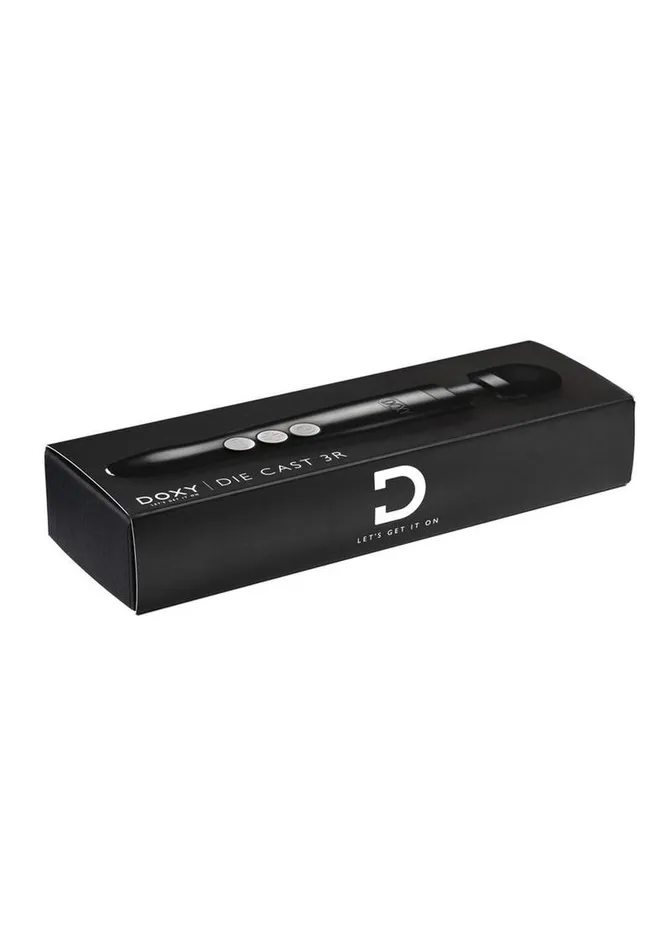 Doxy Doxy Die Cast 3RWand Rechargeable Vibrating Body Massager Female Sex Toys