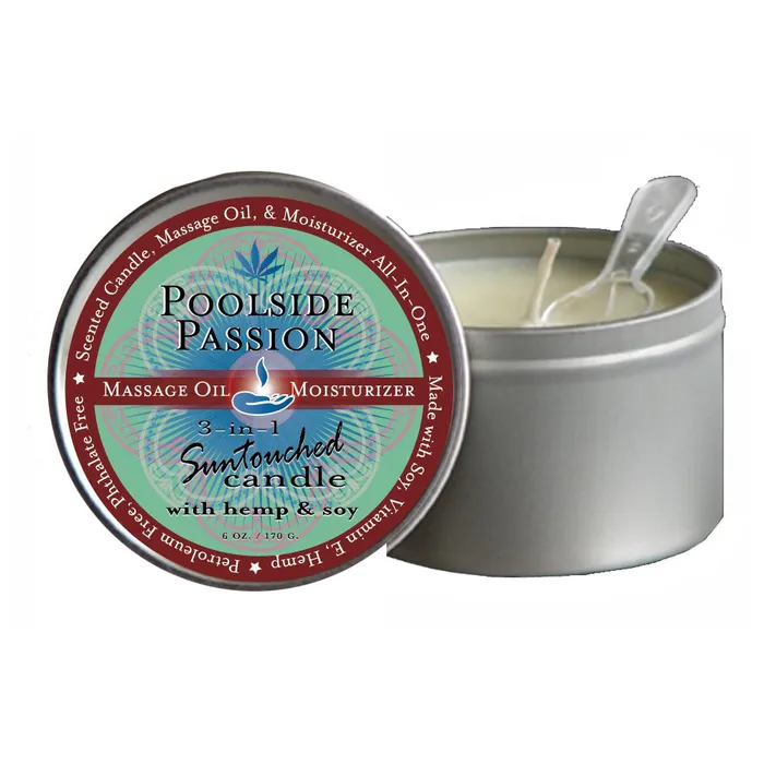 Earthly Body Couples Earthly Body Massage Candle Poolside Pass 68oz