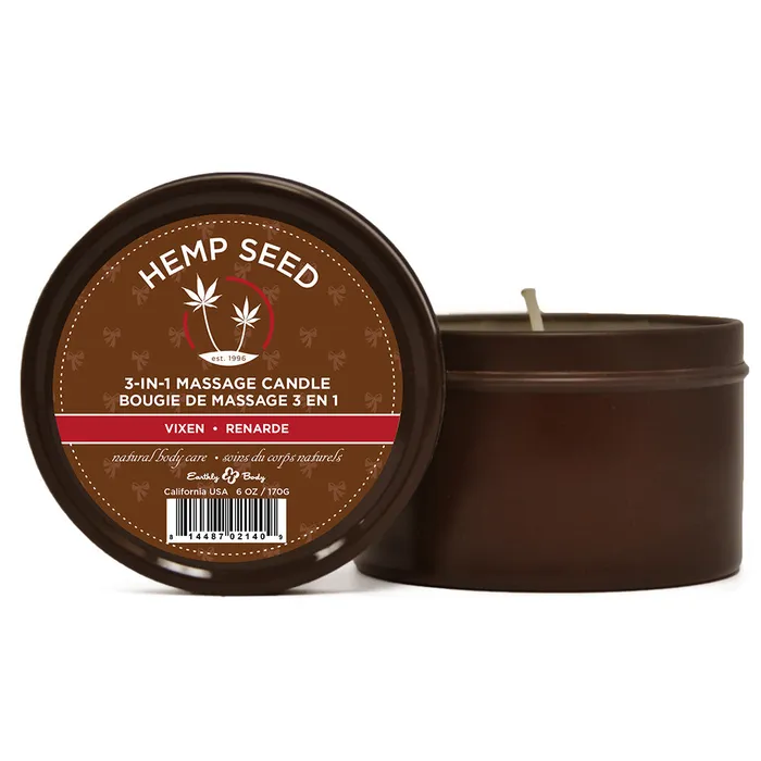 Earthly Body Female Sex Toys Earthly Body 3 in 1 Massage Candle 6 oz Vixen Earthly Body Female Sex Toys Earthly Body 3 in 1 Massage Candle 6 oz Vixen