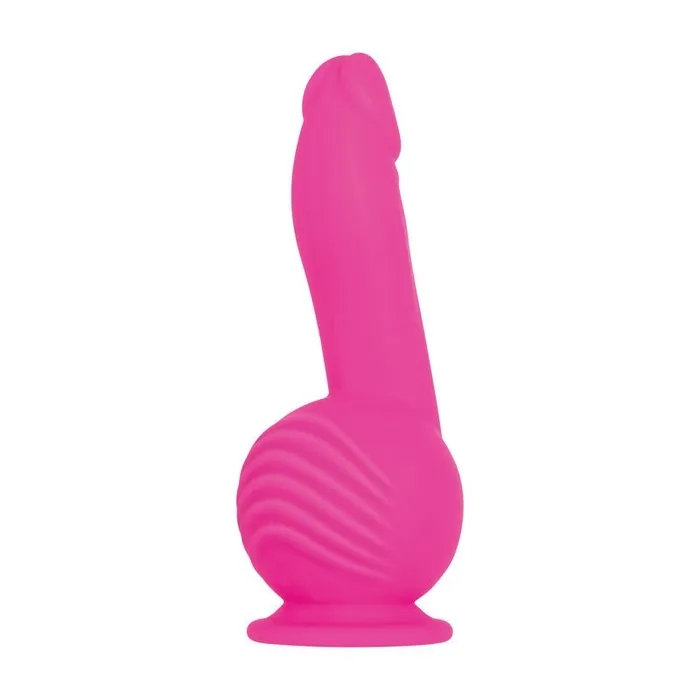 Evolved Dildos Evolved Ballistic Pink 19 cm USB Rechargeable Vibrating Dong with Balls Motor Remote Evolved Dildos Evolved Ballistic Pink 19 cm USB Rechargeable Vibrating Dong with Balls Motor Remote