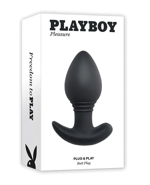 Evolved Novelties INC Anal Playboy Pleasure Plug Play Butt Plug Navy