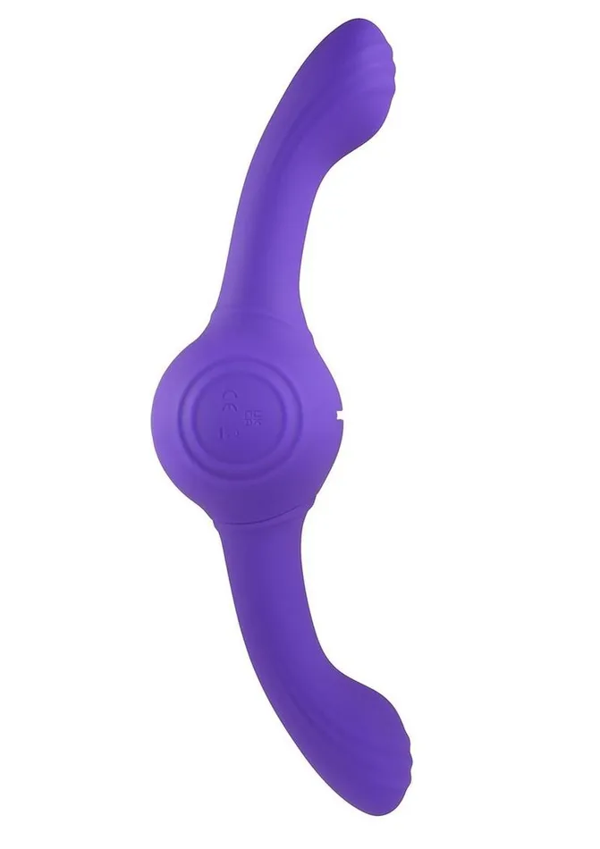 Evolved Our Gyro Vibe Rechargeable Silicone Dual End Vibrator Female Sex Toys Evolved Our Gyro Vibe Rechargeable Silicone Dual End Vibrator Female Sex Toys