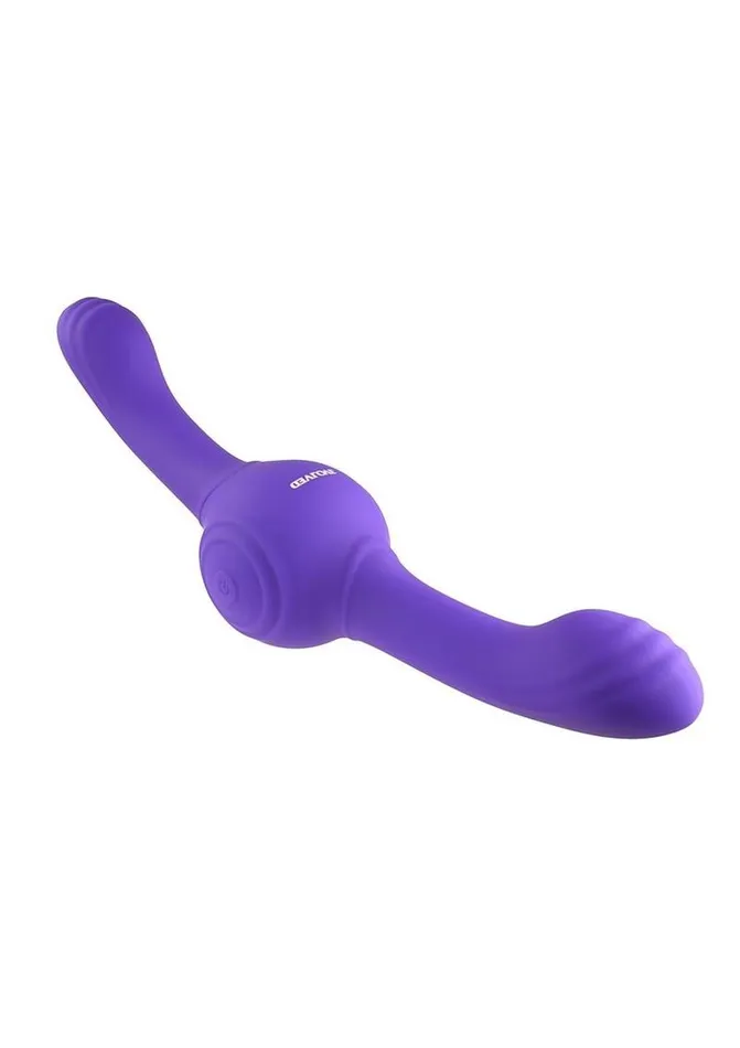 Evolved Our Gyro Vibe Rechargeable Silicone Dual End Vibrator Female Sex Toys