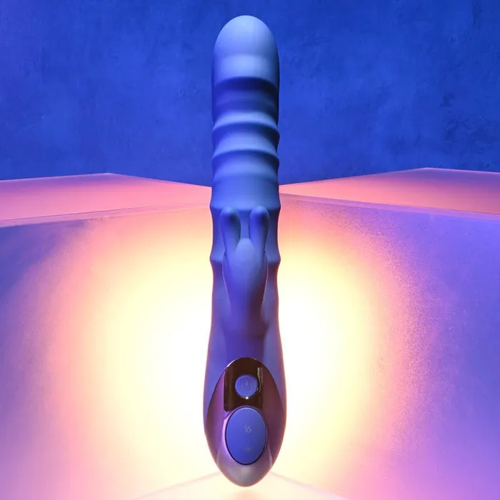 Evolved The Ringer Blue 238 cm USB Rechargeable Rabbit Vibrator Evolved Vibrators Evolved The Ringer Blue 238 cm USB Rechargeable Rabbit Vibrator Evolved Vibrators
